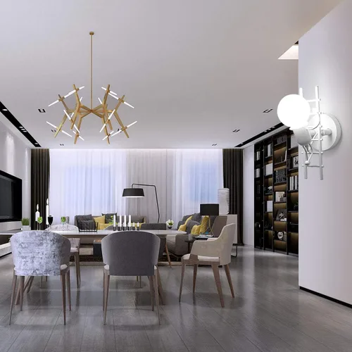 Miniatura 6 de Kawell Lámpara de pared humanoide creativa para interiores, lámpara de pared moderna Art Deco para habitación de niños, dormitorio, sala de estar