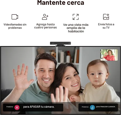Miniatura 3 de Sistema de cuidado remoto JubileeTV para personas mayores: mantente conectado a través de su televisor Controla la TV de forma remota desde tu