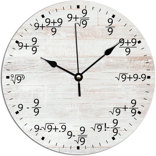 Miniatura 13 de ArogGeld Lived A Thousand Lives Read Books - Reloj de arte que no hace tictac, funciona con pilas, para leer libros, para amantes de los libros