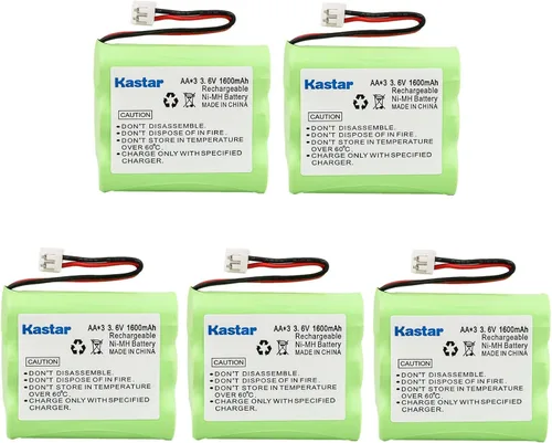 Miniatura 4 de Kastar Paquete de 1 batería de repuesto para V-TECH 80-5071-00-00, 2689, 9109, VT80-5071Y-080 ia5823, ia5845, ia5864, ia5874, ia5876, ia5877, ia5879