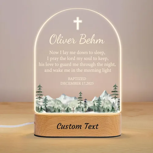 Miniatura 14 de Luz nocturna personalizada para niños pequeños, luz LED con nombre personalizado, baby shower, recién nacido, regalos de cumpleaños para recién