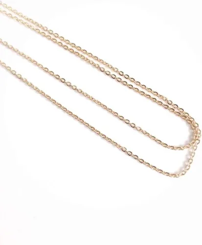 Miniatura 4 de Collar con medalla del Espíritu Santo de 17,2 pulgadas, cadena chapada en oro de 18 quilates