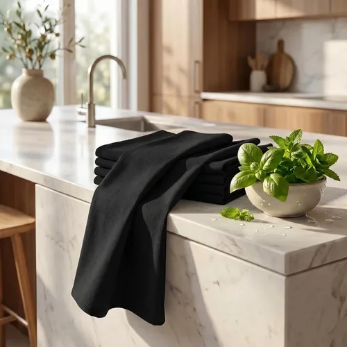 Miniatura 6 de Urban Villa Toallas de cocina 100% algodón para cocina (juego de 6) paños de cocina de 20 x 30 pulgadas, altamente absorbentes, juego de ropa de 010