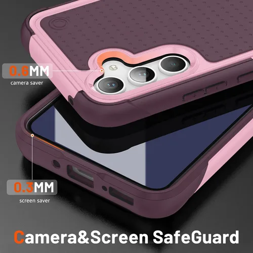 Miniatura 211 de Jeylly Compatible con Samsung Galaxy A22 5G Funda, Funda Samsung A22 5G con 2pcs protectores de pantalla de vidrio templado