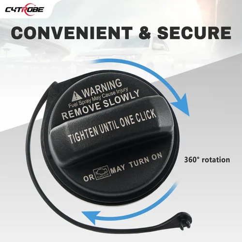 Miniatura 3 de Tapa de gasolina compatible con Hyundai Veloster Accent Sonata Azera Genesis Elantra Coupe GT Equus Ioniq Kona Tiburon Kia Amanti Optima Borrego