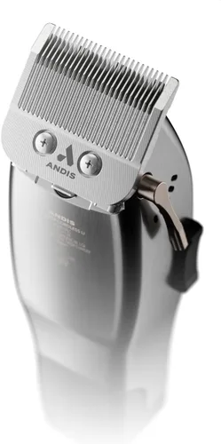 Miniatura 2 de Andis 12660 Profesional Master - Cortadora de pelo con cable/inalámbrica, cortadora de pelo con hoja de acero al carbono ajustable para corte