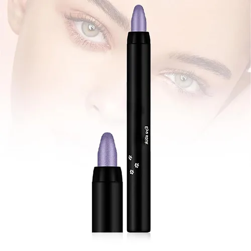 Miniatura 17 de Sombra de ojos en barra brillante, 16 sombras de ojos resaltadoras en lápiz, sombra de ojos con brillo impermeable, lápiz delineador de ojos, sombra