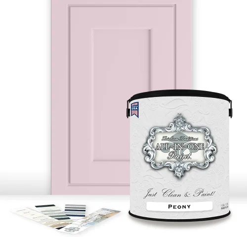 Miniatura 68 de Pintura TODO EN UNO, Abbey (gris cálido), Muestra de 8oz - Pintura duradera para gabinetes y muebles. Imprimación y capa superior incorporadas,
