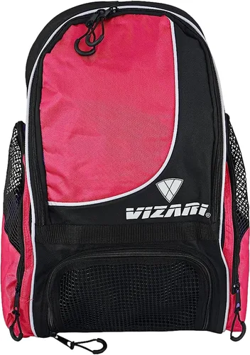 Miniatura 10 de Mochila de fútbol Solano de Vizari con compartimento para balón, bolsillo ventilado para balón y bolsillos de carga laterales de malla para adultos