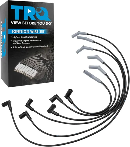 Miniatura 19 de Kit de cables para bujías de encendido del motor TRQ para Ford F250 F350 Super Duty V8 6.2L Nuevo