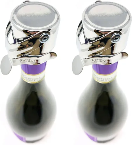 Miniatura 10 de KLOVEO - Tapones de champán, sello patentado, fabricado en Italia, tapón de botella de champán WAF de calidad profesional, tapón para prosecco, cava