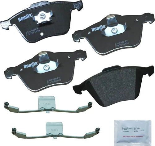 Miniatura 144 de Pastillas de freno delanteras cerámicas Bendix Priority1 CFC2302 para Hyundai Elantra 2021, Sonata 2022-2020, Kia K5 2023-2021