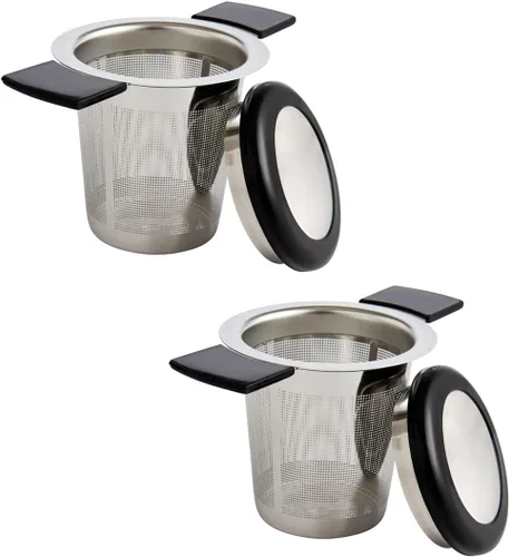 Miniatura 10 de HIC Kitchen Infusor de té de acero inoxidable 18/8, capacidad de 4 onzas