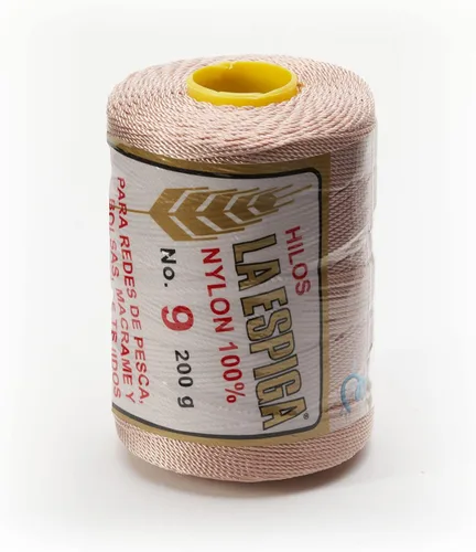 Miniatura 49 de N° 9 - 100% Cordón de Hilo de Nylon Omega para Tejer y Crochet - 01 Blanco