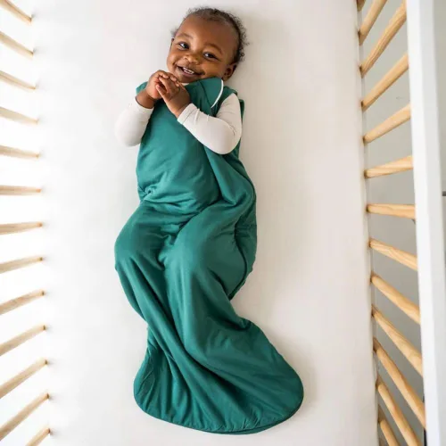 Miniatura 2 de KYTE BABY Saco de dormir unisex con rayón para bebés y niños pequeños, 1,0 Tog Esmeralda