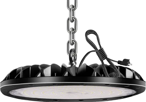 Miniatura 22 de 100W 10000LM UFO LED High Bay Light Luz LED Super Brillante ED High Bay Shop Luz blanca 6500K Luz de día, iluminación comercial de alta bahía