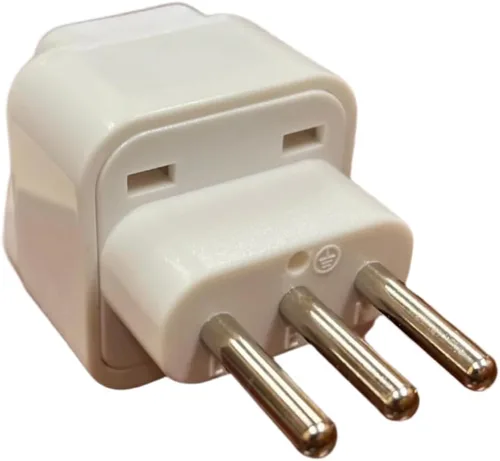 Miniatura 24 de Adaptador de enchufe de alimentación universal de 2 entradas, paquete de 3 unidades, tipo B, certificado CE para teléfonos móviles, portátiles