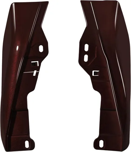 Miniatura 27 de HR3 Deflectores de aire ámbar whisky de marco medio, protector térmico Compatible con Street Glide FLHX 2014 Road Glide FLTRX 2016 Adecuado