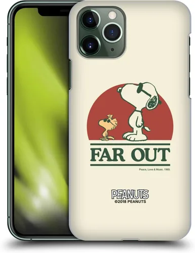 Miniatura 93 de Head Case Designs Funda rígida con licencia oficial de Peanuts Snoopy Woodstock Far Out Woodstock 50th compatible con Apple iPhone 15 Plus