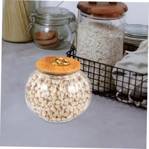Miniatura 7 de BESTOYARD Tarro de cristal de calabaza 3pcs Cereales Pasta