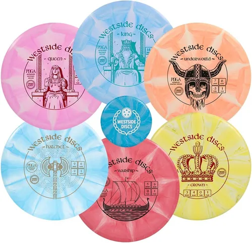 Miniatura 6 de Westside Discs Origio Burst - Juego de iniciación de golf de 3 discos, ideal todo en uno, para hombres, 1 piloto de calle, 1 rango medio y 1 putter