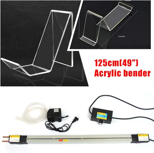 Miniatura 8 de Dobladora de PVC de plástico acrílico de 48 pulgadas 125 cmHeater Calefacción caliente Bender Manual Calefacción Caliente Herramienta de doblado 122