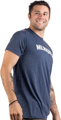 Miniatura 3 de Milwaukee - Camiseta clásica retro gris de Wisconsin Beer Brew Pride para hombre y mujer