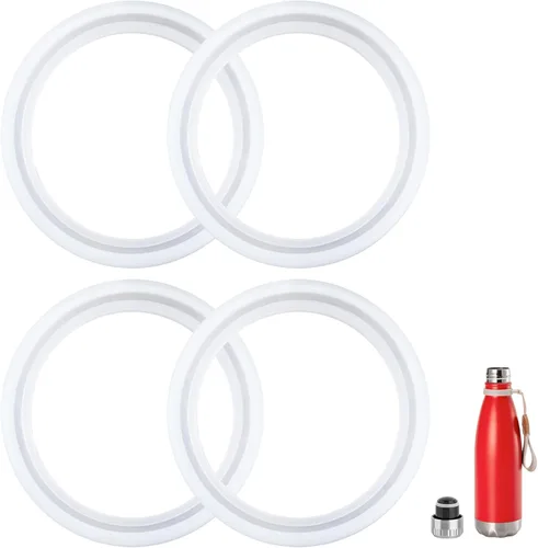 Miniatura 7 de 4 Pack Silicone Sealing Rings - Replacement Gasket for Swell, Mollcity, Mira and Iron °Flask Retro Cola - Shape Sport Insulated Water Bottles