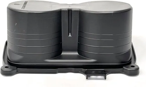 Miniatura 4 de Portavasos de gran tamaño para Toyota Tacoma de 3ª generación (2016-2023) Reemplazo de portavasos de plástico moldeado para Tacoma – Negro