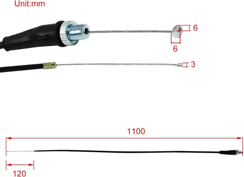 Miniatura 4 de FLYPIG Carburador con cable de agarre del acelerador para Honda PZ20 XR50R XR70R XR75 XL80S XR80R XL75 XL70 SL70 Z50R XR100R TaoTao NST SunL Kazuma