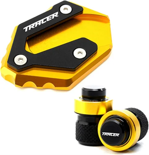 Miniatura 6 de Soporte lateral para motocicleta, placa ampliadora, tapas de aire para Yamaha para Tracer 900 700 Gt para Tracer 9 7 Gt MT-09 SP MT07 (Color A negro)