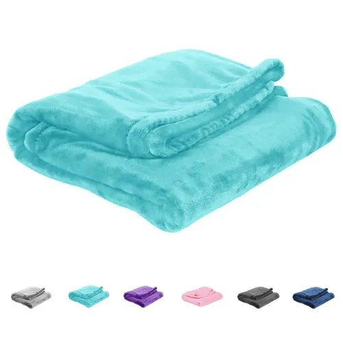 Uozzi - Manta de franela para todas las estaciones para bebé para niñas y niños - Manta de felpa ultrasuave para cuna, cochecito de bebé, sofá, 100%