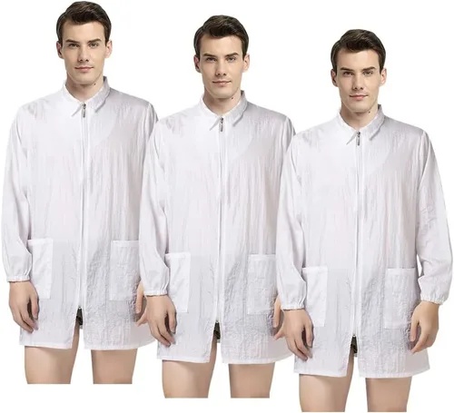 Miniatura 8 de TOPTIE Ropa de trabajo de manga larga para estilista de peluquería, peluquería de peluquería para peluquería para peluquería para peluquería