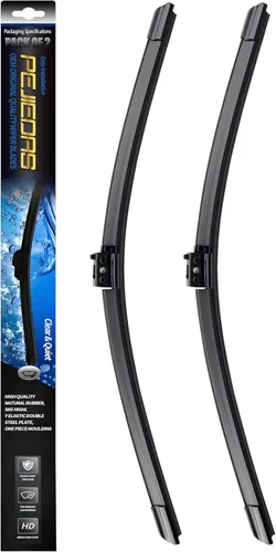Miniatura 12 de 2 escobillas limpiaparabrisas de calidad OEM para BMW X3 2011-2017 BMW X4 2015-2018, estilo genuino OE