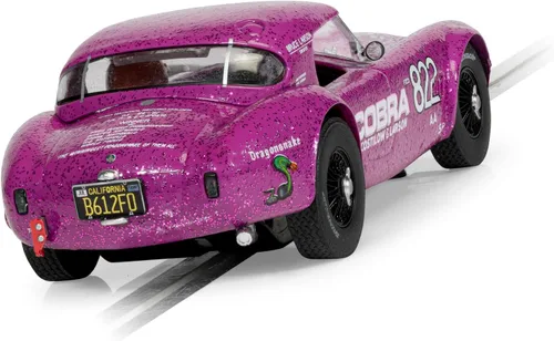 Miniatura 2 de Scalextric Shelby Cobra 289 Dragon Snake 1:32 Slot Race Car C4418