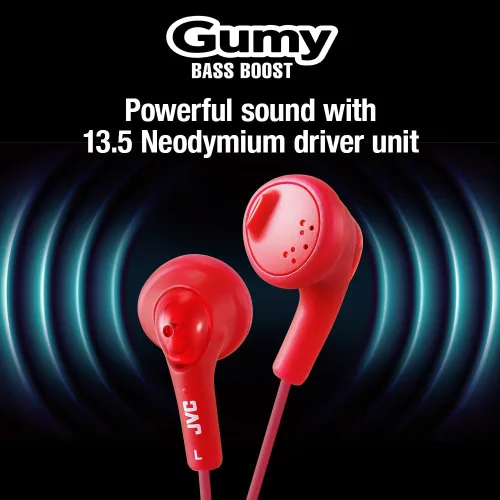 Miniatura 4 de JVC HAF160B Gumy Ear Bud. Audífonos intraurales color negro