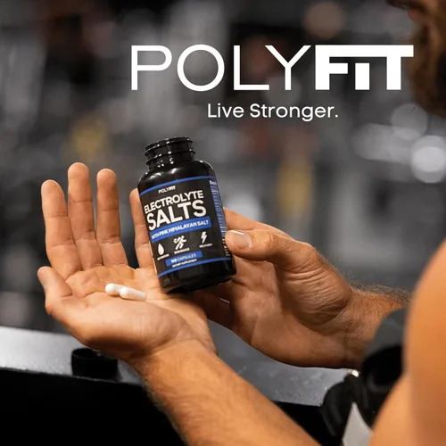 Miniatura 7 de Polyfit Sales de electrolitos – 100 pastillas de sal – Certificado NSF – Comprimidos de sal de reemplazo de electrolitos para corredores