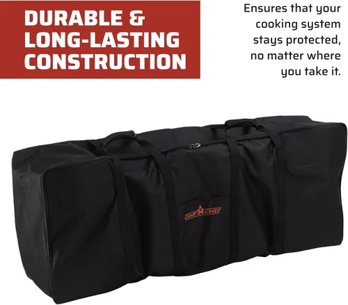 Miniatura 3 de Camp Chef Bolsa de transporte cb90 one, 17 "de alto x 41.5" de ancho x 10 "de largo, negra