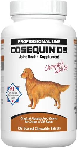 Nutramax Cosequin - Suplemento para la salud de las articulaciones para perros, contiene glucosamina para perros, además de condroitina, apoya