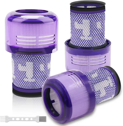 Filtro para aspiradora inalámbrica V12 compatible con Dyson V12 Detect Slim, filtro reemplazable y lavable V12, número de pieza 971517-01