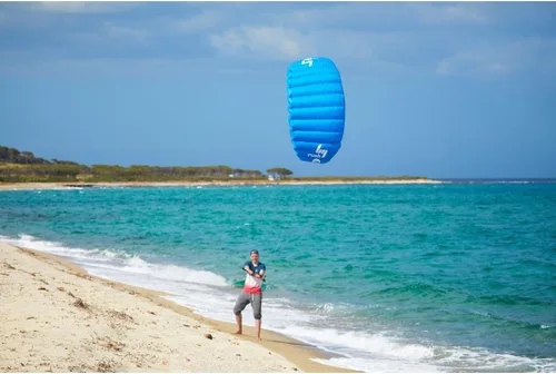 Miniatura 6 de HQ Kites Rush Pro 300 R2F - Cometa deportiva para principiantes, color azul