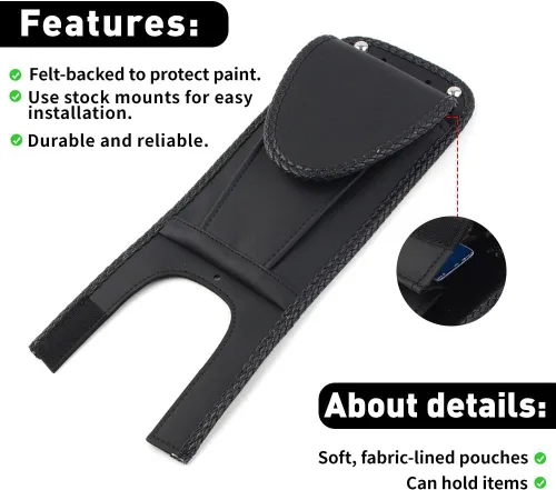 Miniatura 3 de Three T Funda para peto de tanque de gasolina para Harley Softail FLST FLSTN FLSTF FLSTC FLSTS, FXST FXSTB FXSTI FXSTS FXSTC