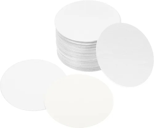 Miniatura 8 de PATIKIL Revestimiento de tapa de papel de aluminio de 0.709 in/0.7 pulgadas, 100 revestimientos de sellado térmico resistentes por inducción