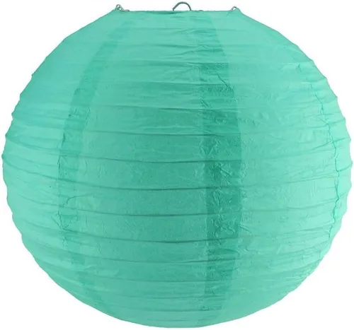 Miniatura 10 de Homeford Farol de papel redondo para colgar (14 pulgadas, blanco)