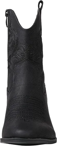 Miniatura 4 de GLOBALWIN Women's The Western Wear Fashion Cowboy Cowgirl Free Birds Country Concert Disco Outfits Low Heel Walking Boots For Ladies