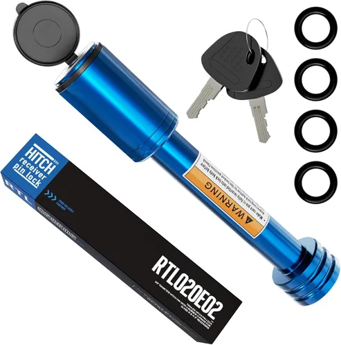 Miniatura 9 de RETRUE Bloqueo de pasador receptor de enganche de remolque, adecuado para receptor de 2 pulgadas, bloqueo de enganche de 5/8 pulgadas de diámetro