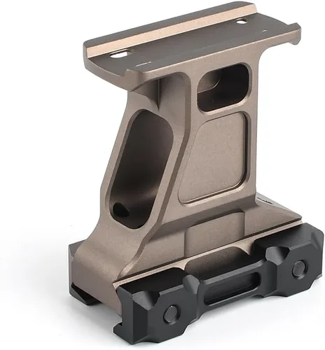 Miniatura 3 de Soporte elevador de punto rojo de 2.91 pulgadas, soporte táctico Picatinny para mira óptica T1 T2, apto para riel Picatinny de 0.787 in