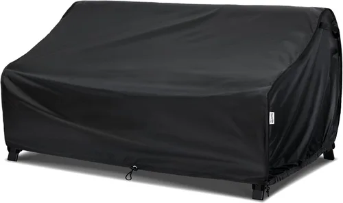Funda impermeable para sofá de exterior de 88W×40D×33H - Protector resistente para banco de patio de 3 plazas, se ajusta a muebles de 86-88 pulgadas