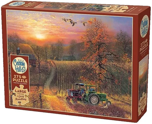 Miniatura 2 de Cobble Hill - Rompecabezas de 275 piezas de fácil manejo, tomando un descanso, póster de muestra incluido