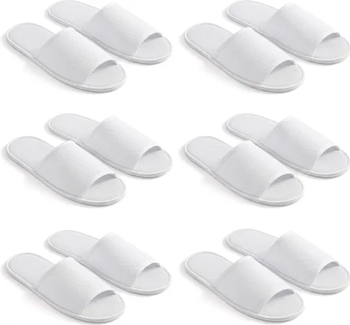 Maeline Zapatillas de spa, antideslizantes, desechables, al por mayor, pantuflas de hotel para invitados, multicolor reutilizables, para interiores,